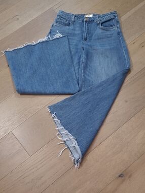KUT from the Kloth Jeans Women's sz 10 Blake Fab Ab Superwide Leg Denim